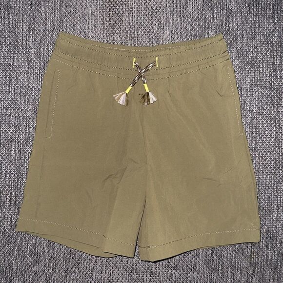 Cat & Jack Boys‎ Olive Green Nylon Pull On Shorts Size 5T - Picture 2 of 6